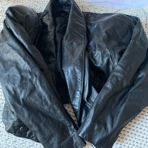 100% Leather Wilson’s Cropped Jacket